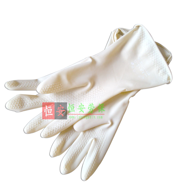 威蝶34A-1乳膠手套/白色